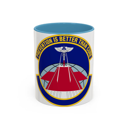 56 Operational Medical Readiness Squadron AETC (U.S. Air Force) Accent Coffee Mug