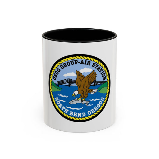 USCG Group Air Station North Bend (U.S. Coast Guard) Accent Coffee Mug