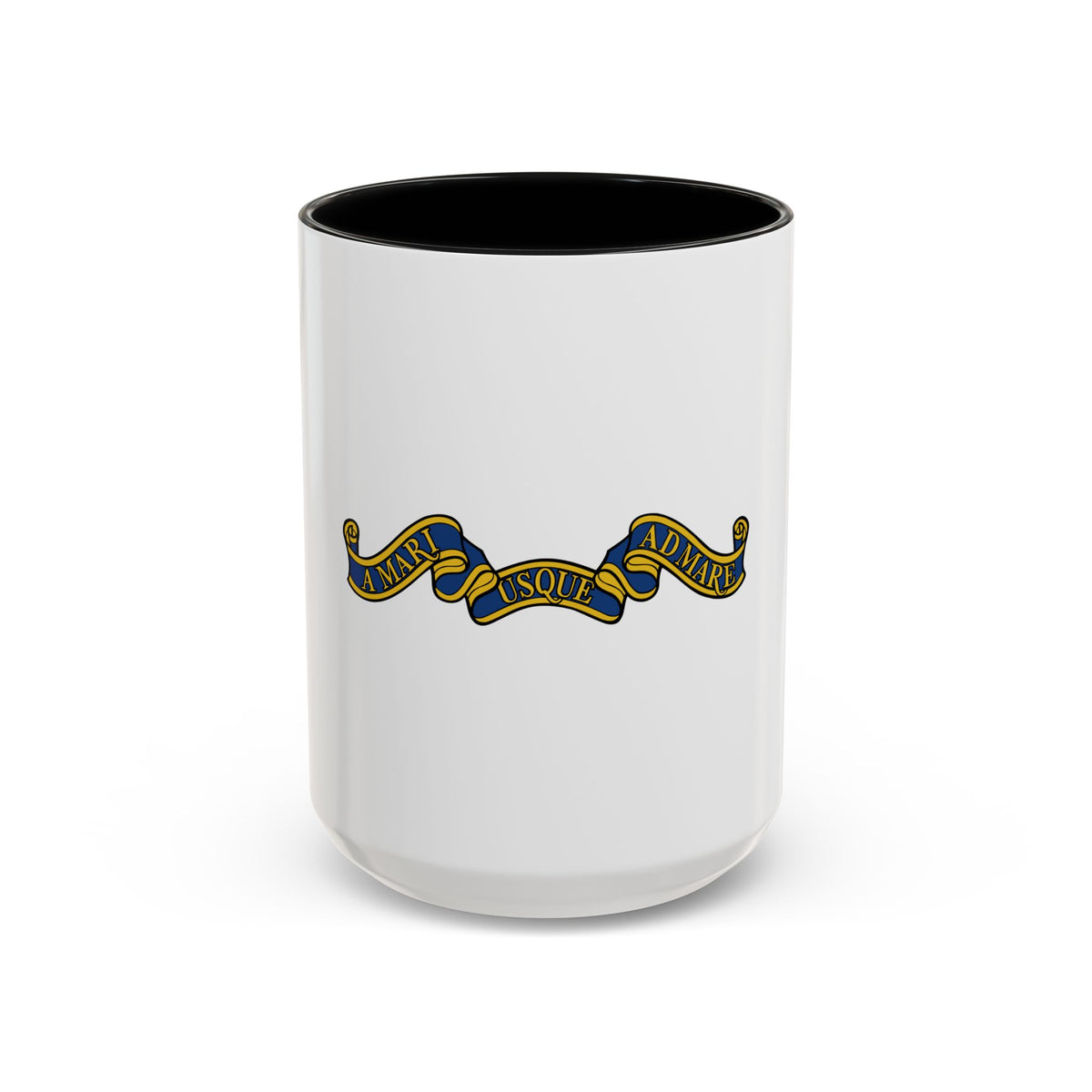 Canadian Motto - Accent Coffee Mug