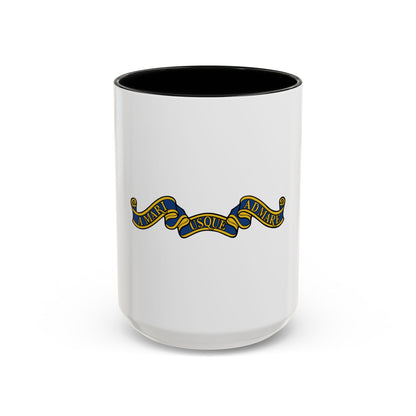 Canadian Motto - Accent Coffee Mug