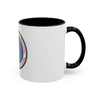 USCG CPOA (U.S. Coast Guard) Accent Coffee Mug