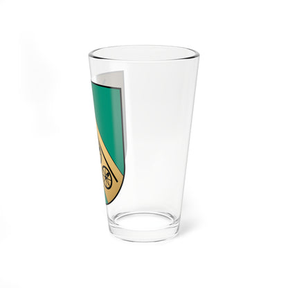 Nemakščiai COA (Lithuania) (Coat of Arms) Pint Glass 16oz