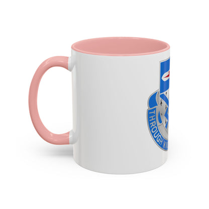 107 Military Intelligence Battalion (U.S. Army) Accent Coffee Mug