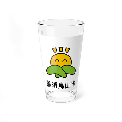 Flag of Nasukarasuyama Tochigi (Japan) Pint Glass 16oz