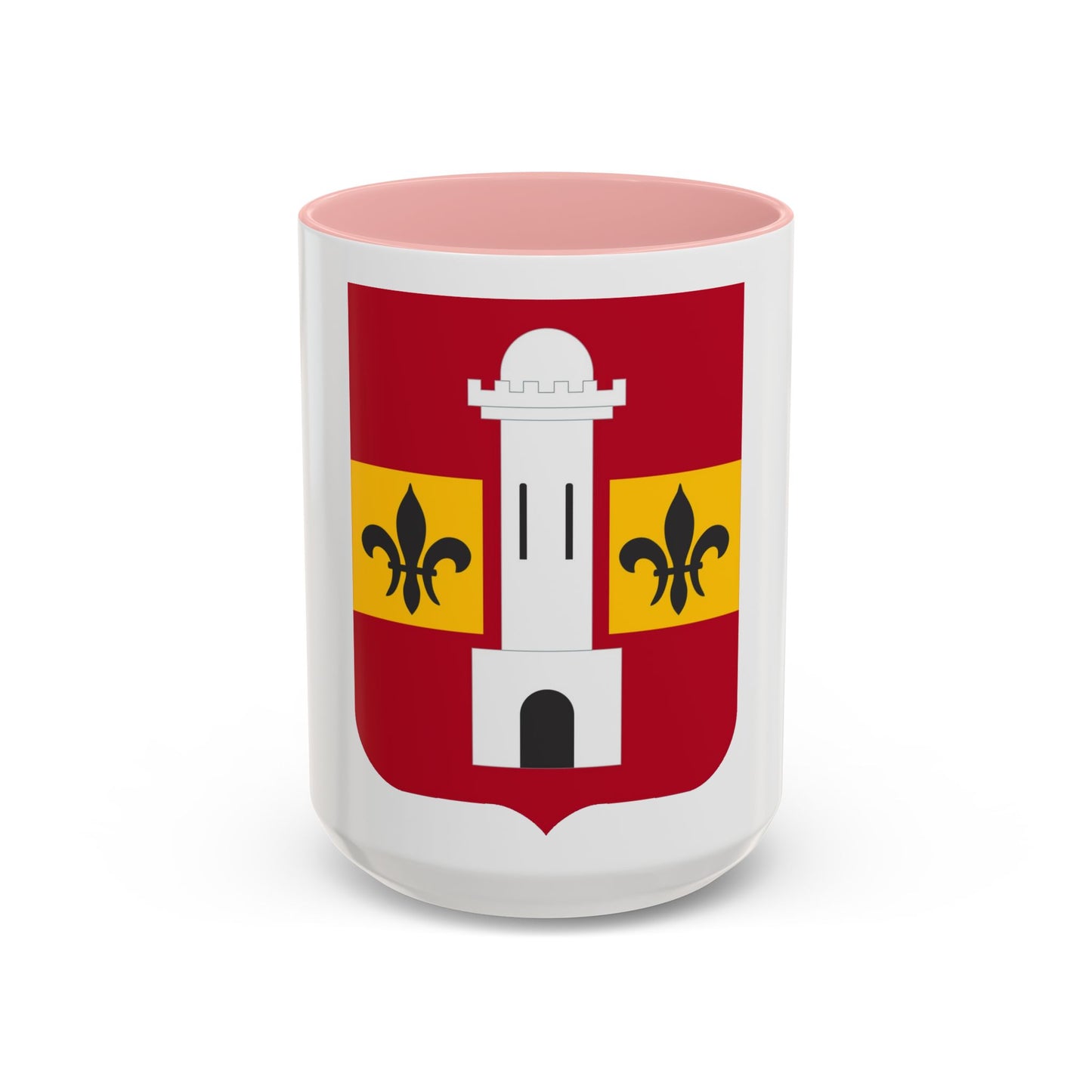 740th Antiaircraft Artillery Gun Battalion v2 (U.S. Army) Accent Coffee Mug