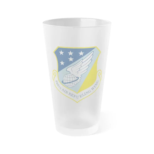 916th Air Refueling Wing (U.S. Air Force) Frosted Pint Glass 16oz Default Title - Go Mug Yourself