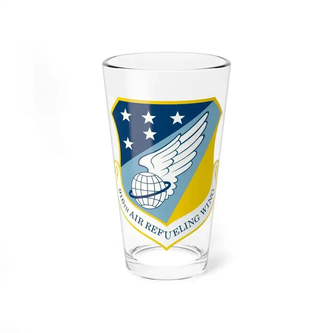 916th Air Refueling Wing (U.S. Air Force) Pint Glass 16oz 16oz - Go Mug Yourself