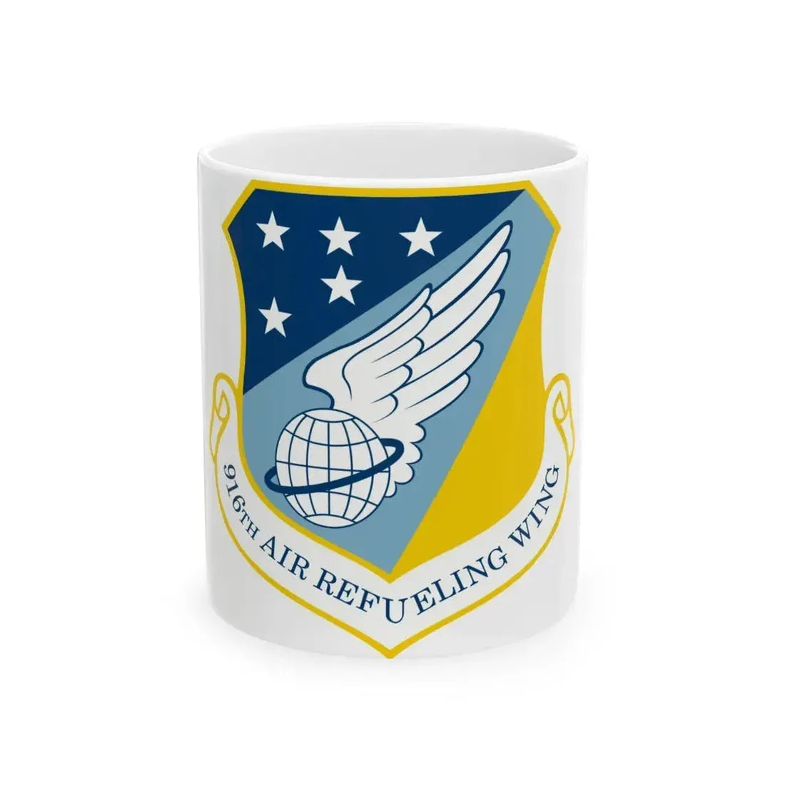 916th Air Refueling Wing (U.S. Air Force) White Coffee Mug 11oz - Go Mug Yourself