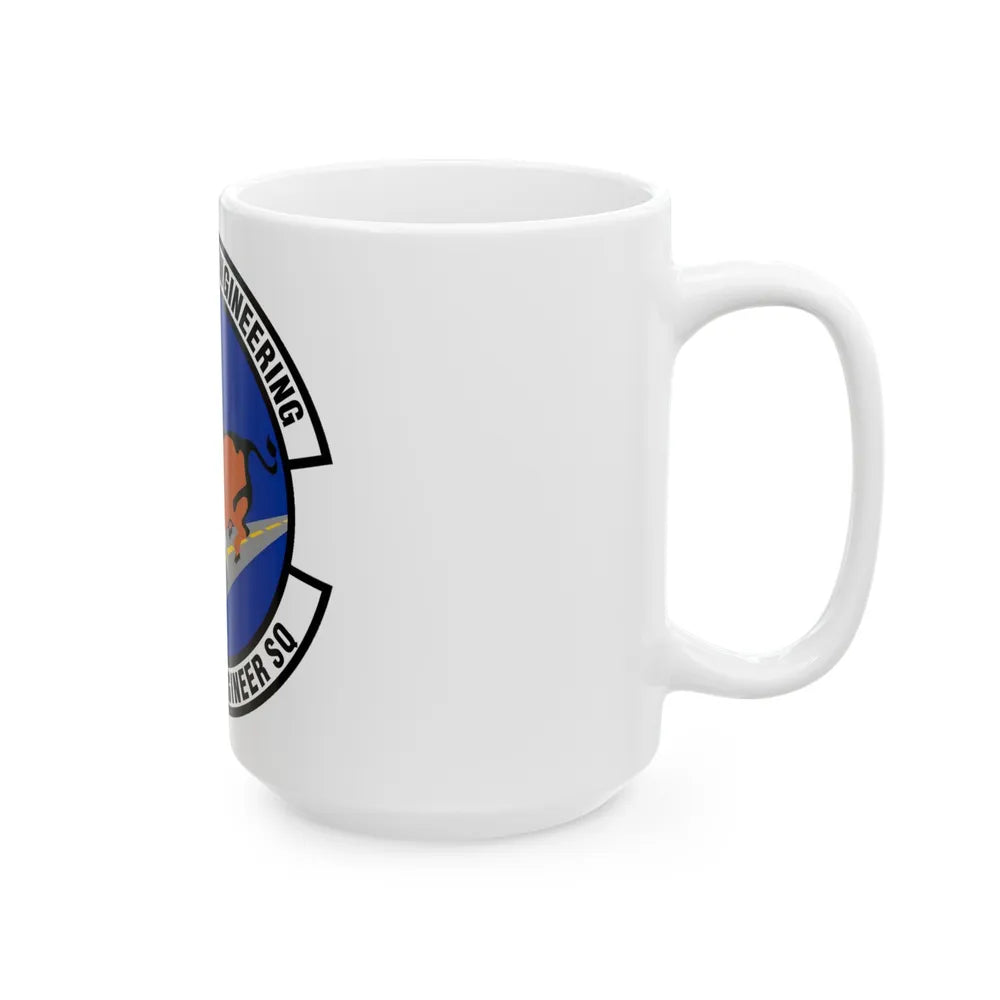 916th Civil Engineer Squadron (U.S. Air Force) White Coffee Mug-Go Mug Yourself