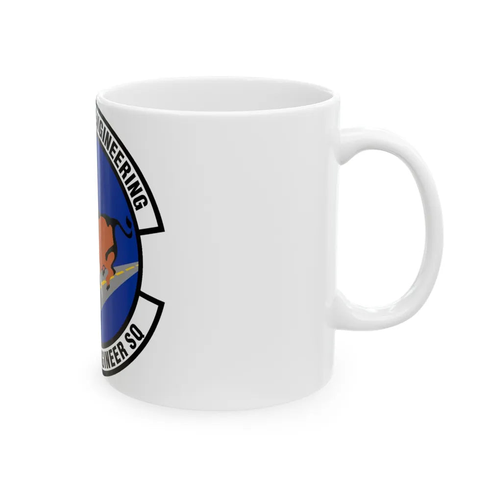 916th Civil Engineer Squadron (U.S. Air Force) White Coffee Mug-Go Mug Yourself