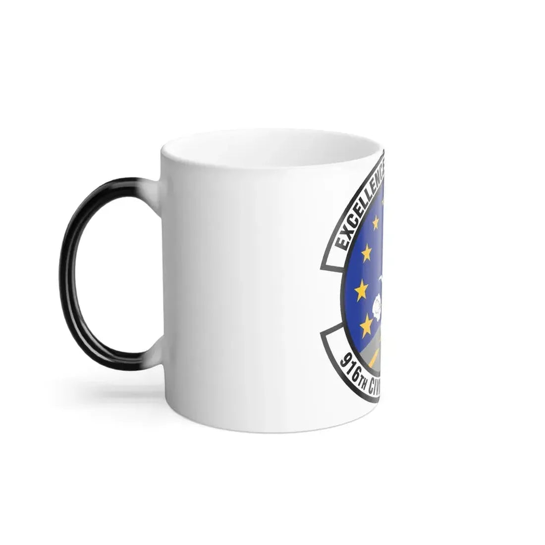 916th Civil Engineer Squadron (U.S. Air Force) Color Changing Coffee Mug - Go Mug Yourself