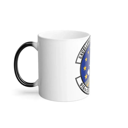 916th Civil Engineer Squadron (U.S. Air Force) Color Changing Coffee Mug - Go Mug Yourself