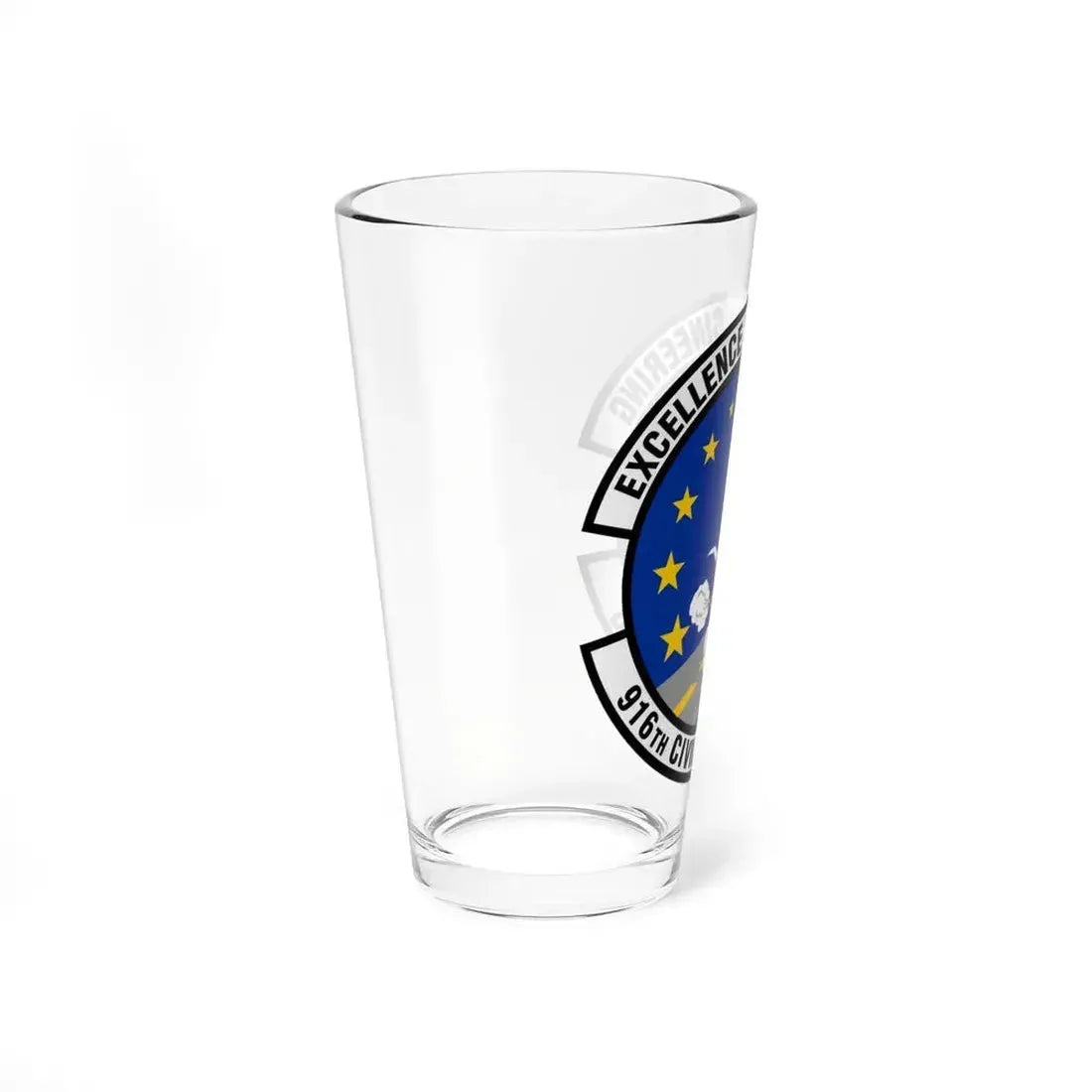 916th Civil Engineer Squadron (U.S. Air Force) Pint Glass 16oz - Go Mug Yourself