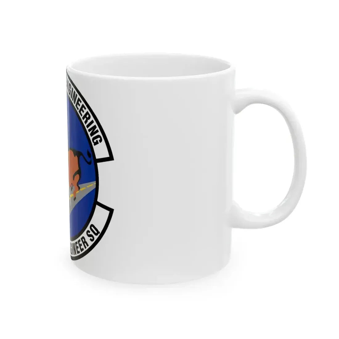 916th Civil Engineer Squadron (U.S. Air Force) White Coffee Mug - Go Mug Yourself
