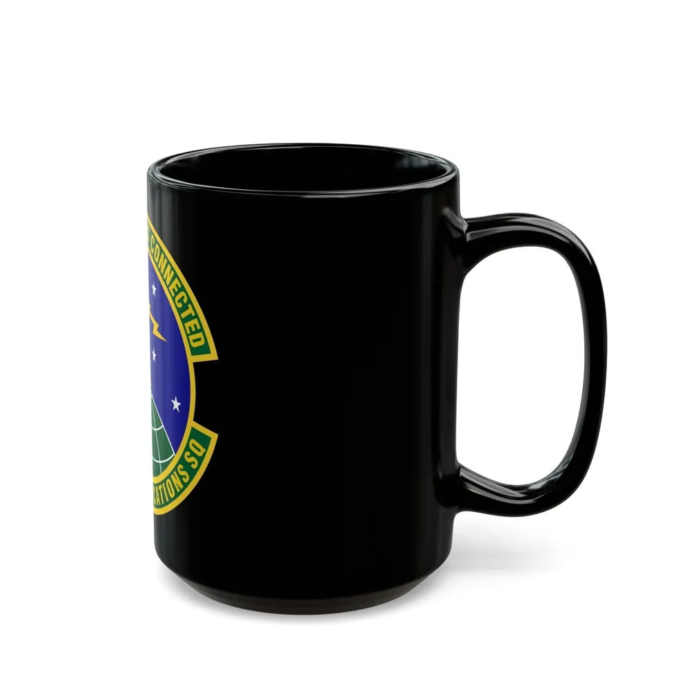 916th Communications Squadron (U.S. Air Force) Black Coffee Mug-Go Mug Yourself