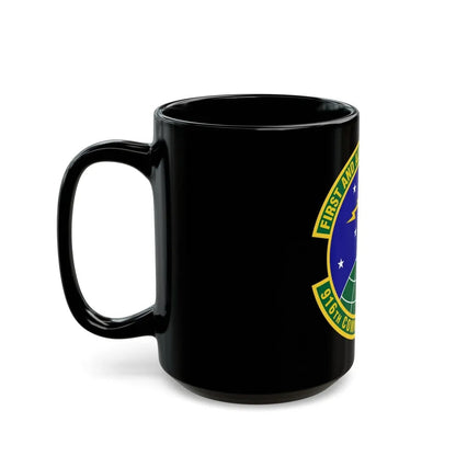 916th Communications Squadron (U.S. Air Force) Black Coffee Mug-Go Mug Yourself