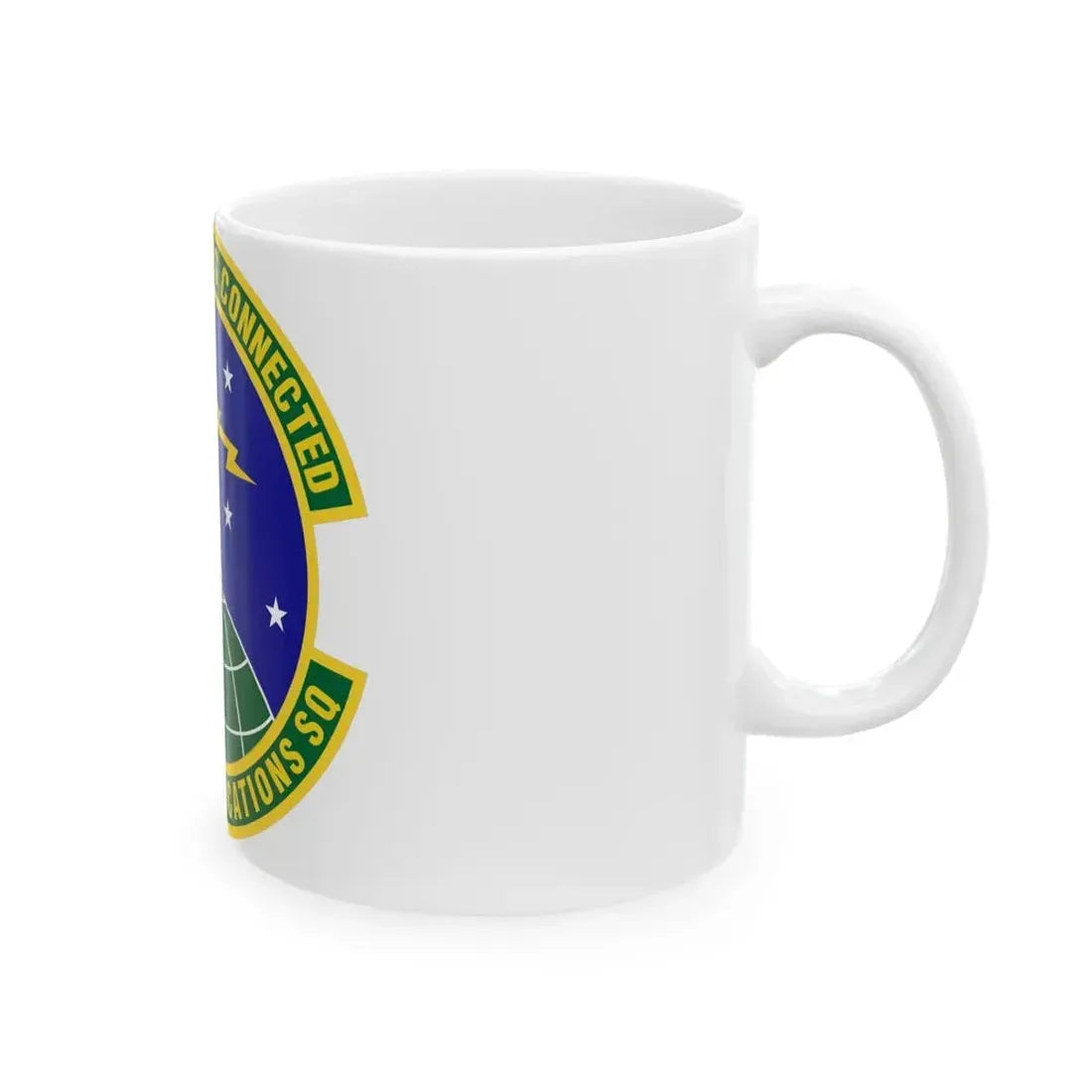916th Communications Squadron (U.S. Air Force) White Coffee Mug - Go Mug Yourself