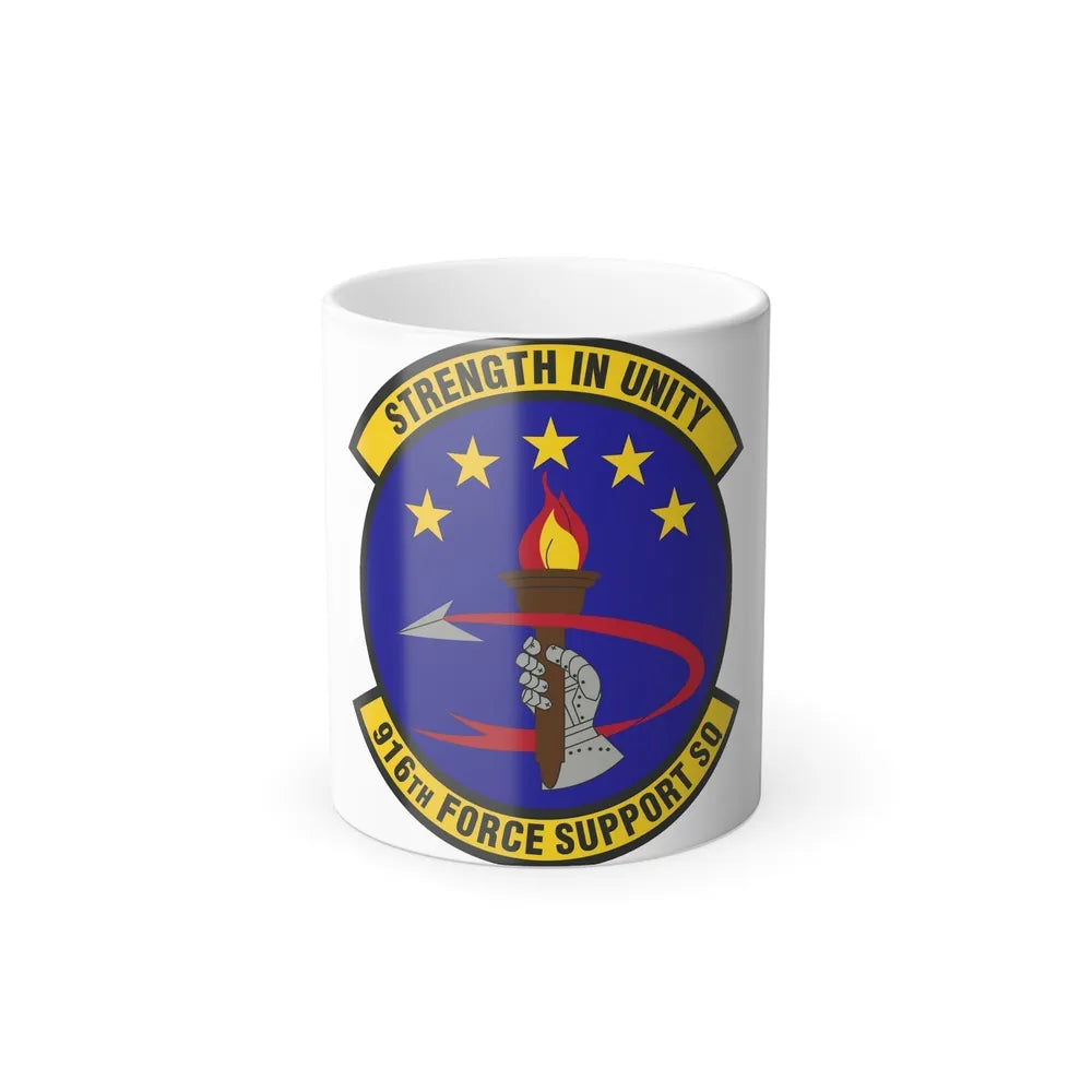 916th Force Support Squadron (U.S. Air Force) Color Changing Coffee Mug-11oz-Go Mug Yourself