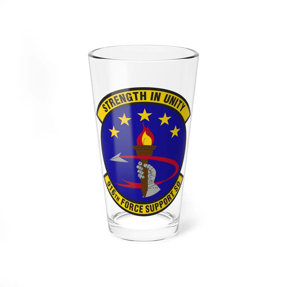 916th Force Support Squadron (U.S. Air Force) Pint Glass 16oz-16oz-Go Mug Yourself