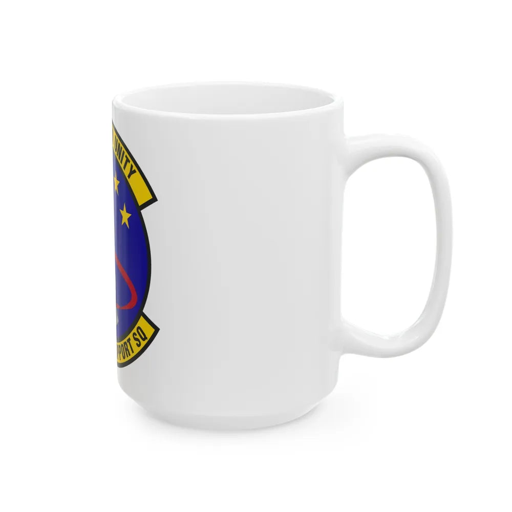 916th Force Support Squadron (U.S. Air Force) White Coffee Mug-Go Mug Yourself