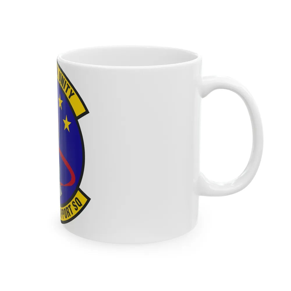 916th Force Support Squadron (U.S. Air Force) White Coffee Mug-Go Mug Yourself