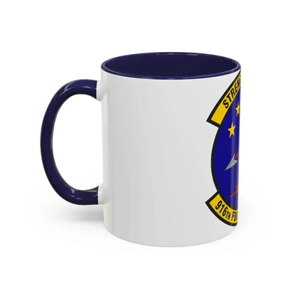 916th Force Support Squadron (U.S. Air Force) Accent Coffee Mug - Go Mug Yourself