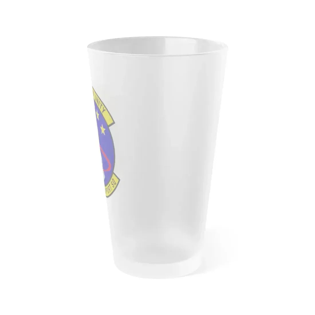 916th Force Support Squadron (U.S. Air Force) Frosted Pint Glass 16oz - Go Mug Yourself