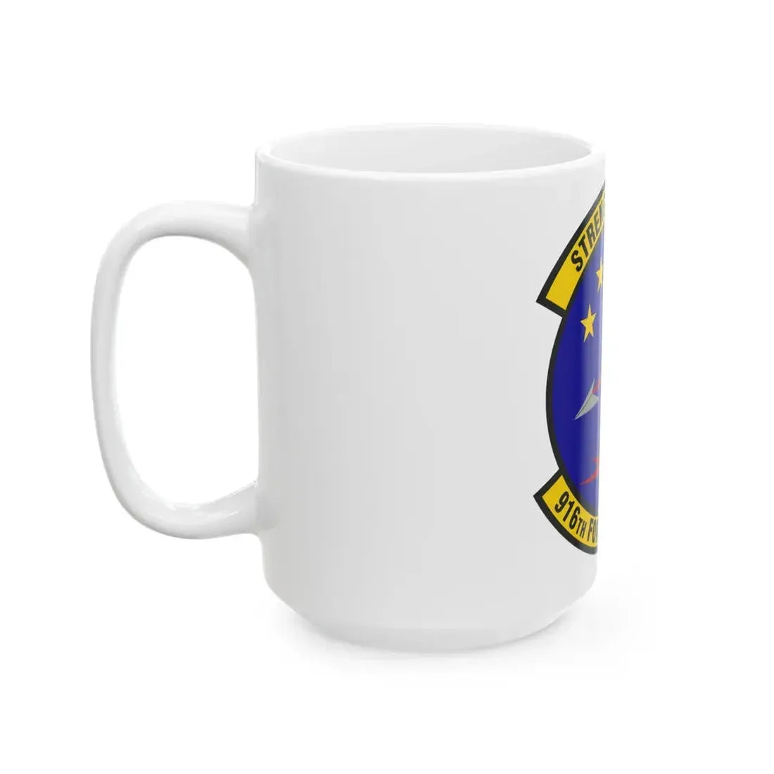 916th Force Support Squadron (U.S. Air Force) White Coffee Mug - Go Mug Yourself