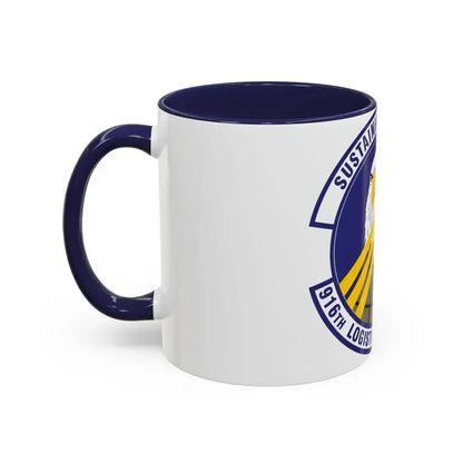 916th Logistics Readiness Squadron (U.S. Air Force) Accent Coffee Mug - Go Mug Yourself