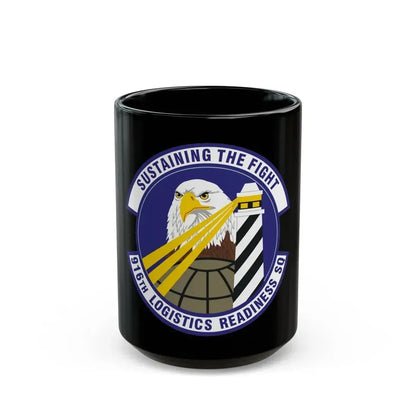 916th Logistics Readiness Squadron (U.S. Air Force) Black Coffee Mug 15oz - Go Mug Yourself