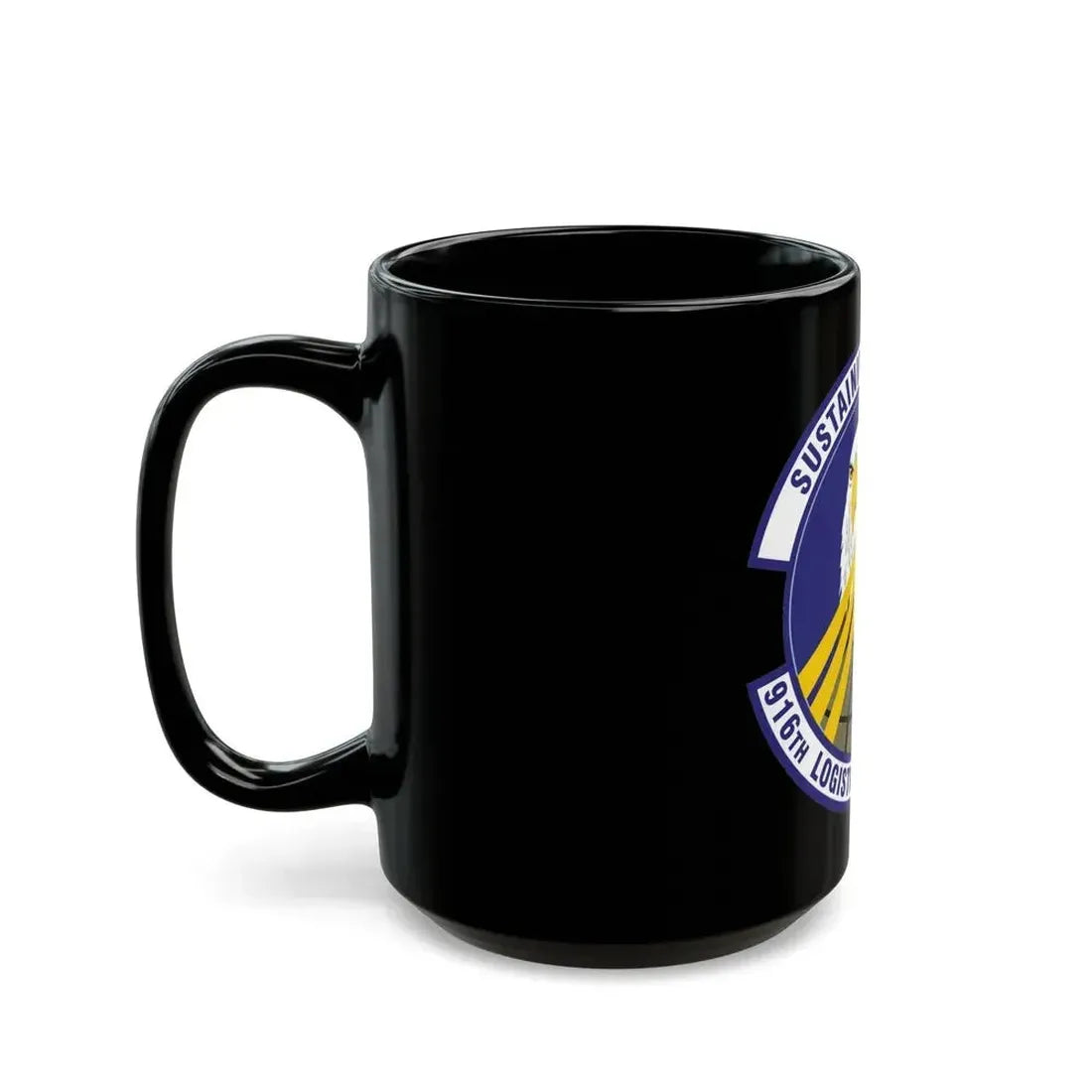 916th Logistics Readiness Squadron (U.S. Air Force) Black Coffee Mug - Go Mug Yourself