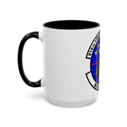 916th Logistics Support Squadron (U.S. Air Force) Accent Coffee Mug - Go Mug Yourself