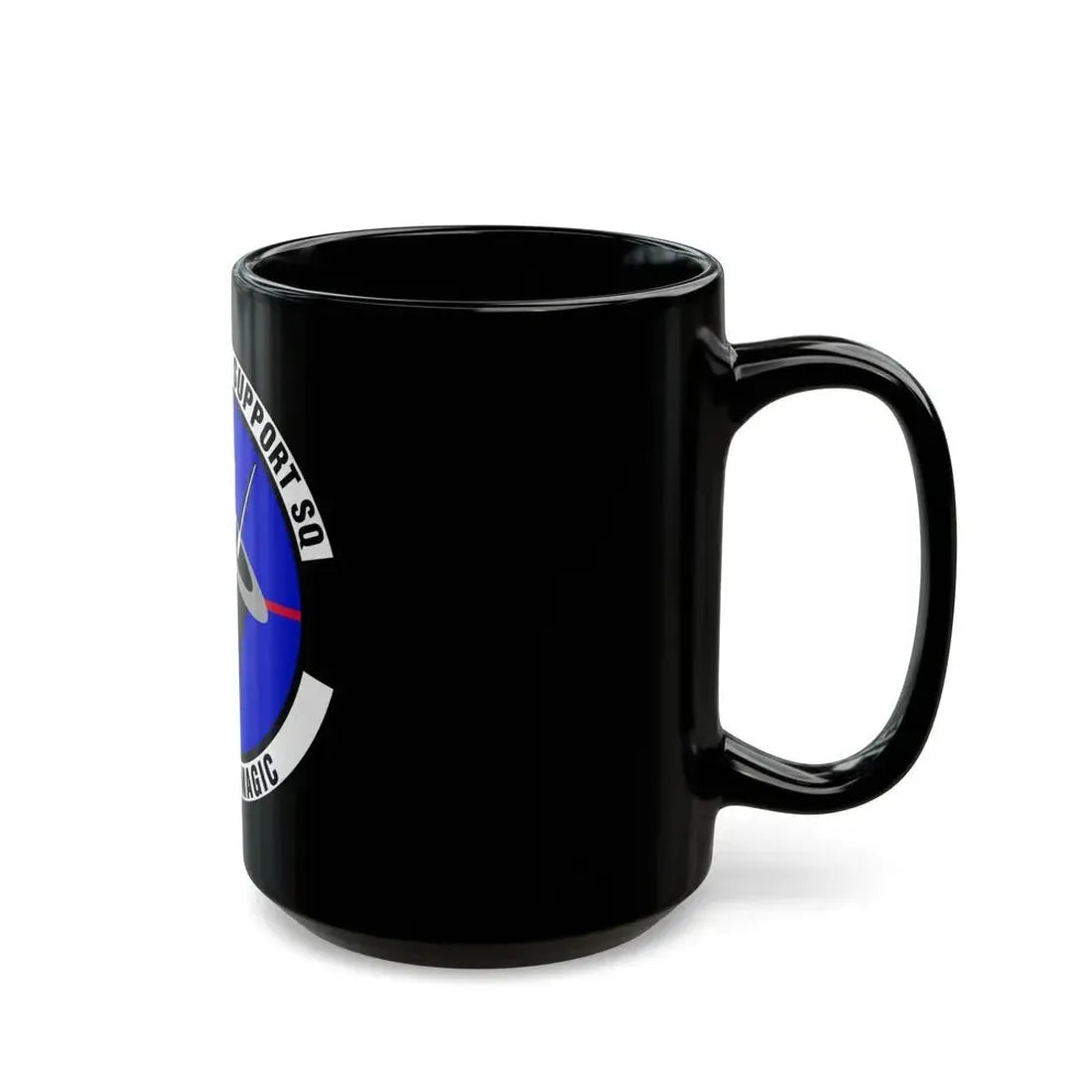 916th Logistics Support Squadron (U.S. Air Force) Black Coffee Mug - Go Mug Yourself