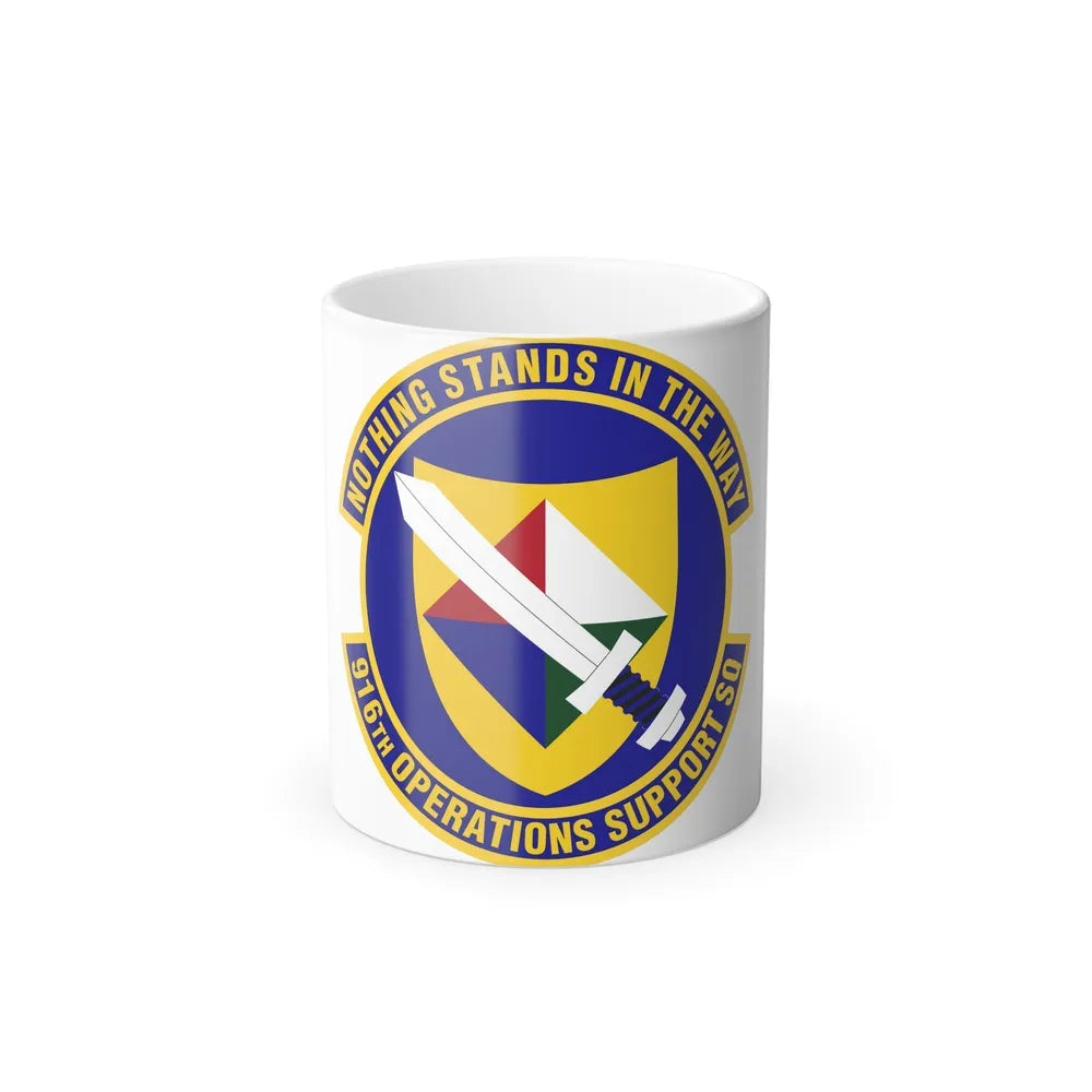 916th Operations Support Squadron (U.S. Air Force) Color Changing Coffee Mug-11oz-Go Mug Yourself