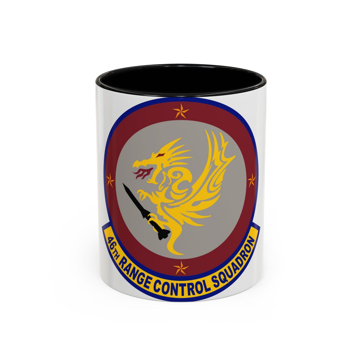 46 Range Control Squadron AFMC (U.S. Air Force) Accent Coffee Mug