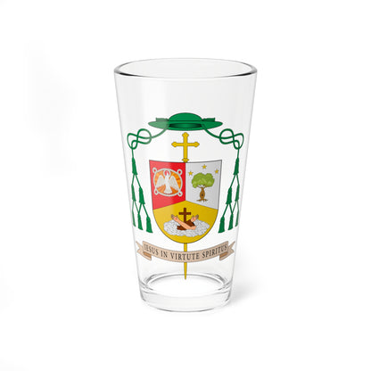 Escudo de Jesús Galeote Tormo (Spain) (Coat of Arms) Pint Glass 16oz