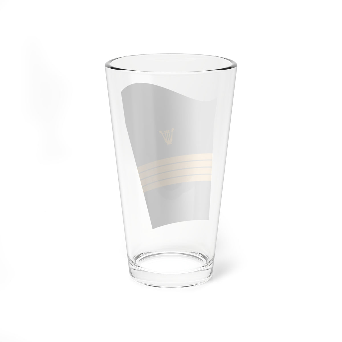 MDJA 53 Kapitän zur See Mus Lu (Military Rank) Pint Glass 16oz