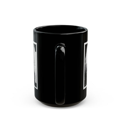 Cedar Mountain, Va. Family Group Before The House In Which Gen. Charles S. Winder (C.S.A.) Died (U.S. Civil War) Black Coffee Mug