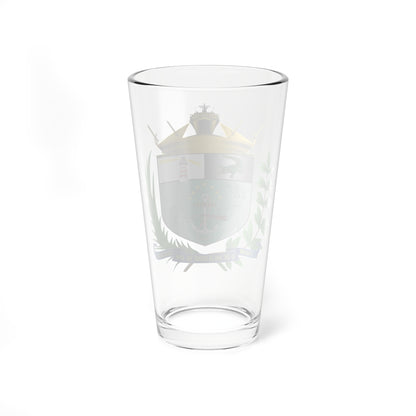 Seal of the Venezuelan Bolivarian Marine Corps (Venezuela) (Coat of Arms) Pint Glass 16oz
