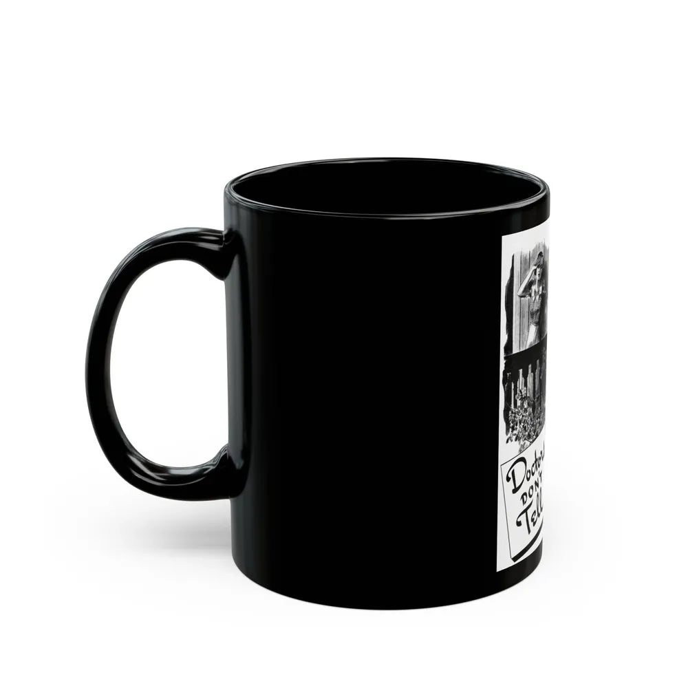 Doctors Don't Tell, Liberty magazine, April 16,1938 - Black Coffee Mug-Go Mug Yourself