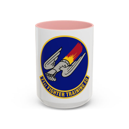 71 Fighter Training Squadron ACC (U.S. Air Force) Accent Coffee Mug