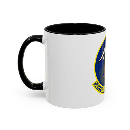 341st Services Squadron (U.S. Air Force) Accent Coffee Mug