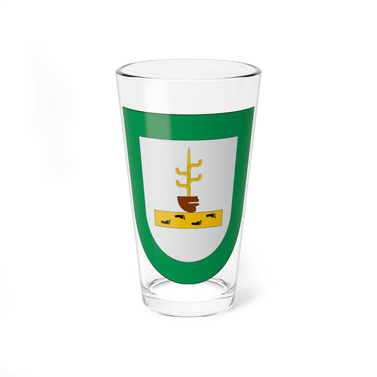 Escudo Acateno (Mexico) (Coat of Arms) Pint Glass 16oz