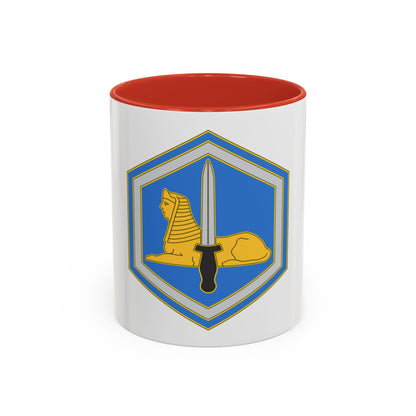 66 Military Intelligence Brigade 3 (U.S. Army) Accent Coffee Mug