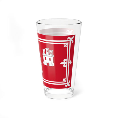 City Flag of Aberdeen (Scotland) Pint Glass 16oz