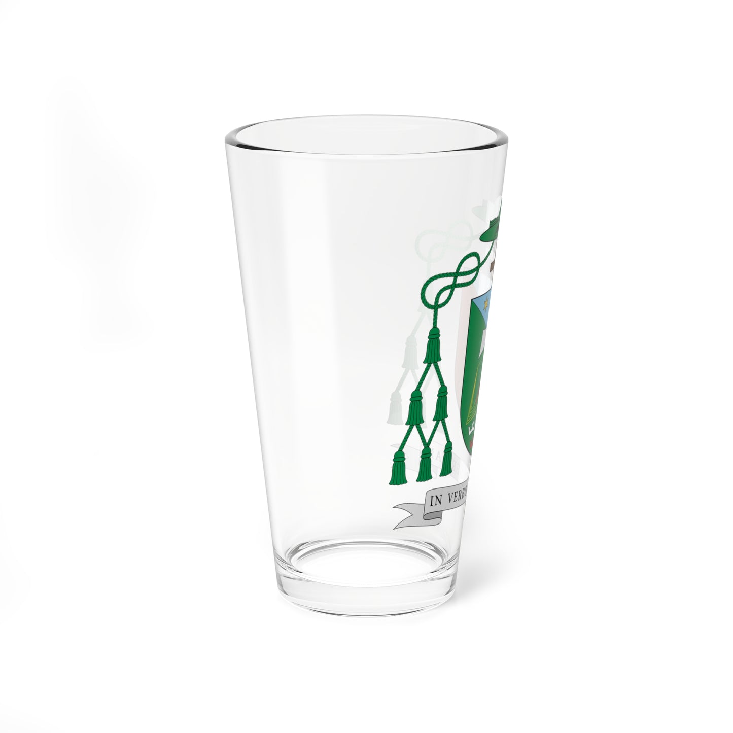 Escudo de Janusz Marian Danecki (Spain) (Coat of Arms) Pint Glass 16oz