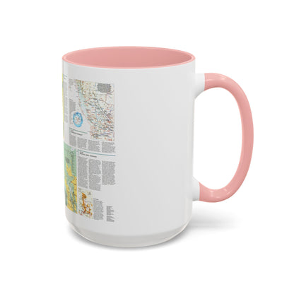 Canada - British Columbia 2 (1992) (Map) Accent Coffee Mug