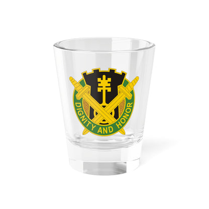 Verre à liqueur du bataillon de police militaire 391 (armée américaine) 1,5 oz