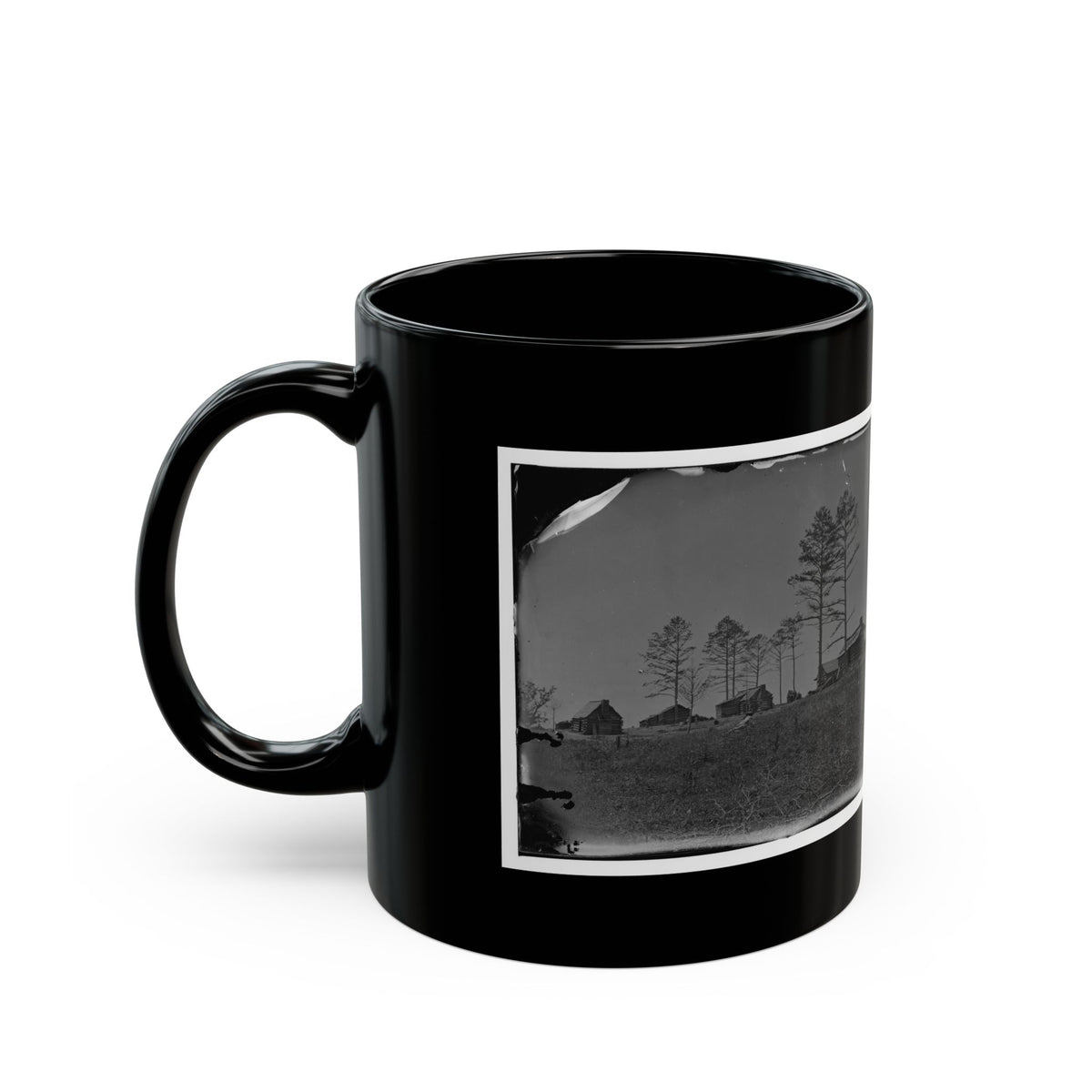 Manassas, Va. Confederate Winter Quarters (U.S. Civil War) Black Coffee Mug