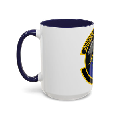 595 Operations Support Flight AFSPC (U.S. Air Force) Accent Coffee Mug